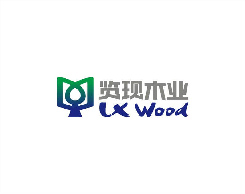 览现木业logo设计