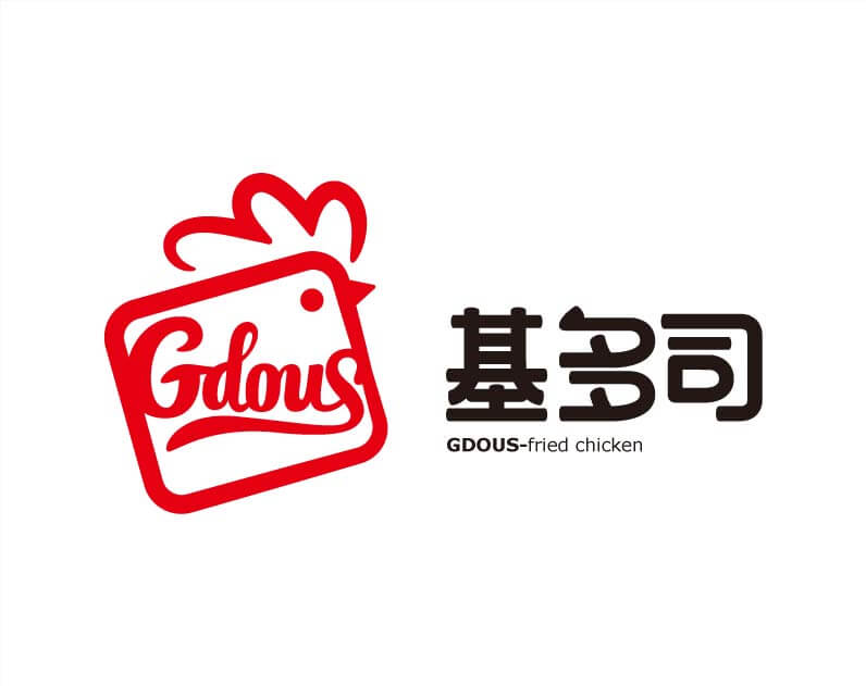 基多司炸鸡logo设计